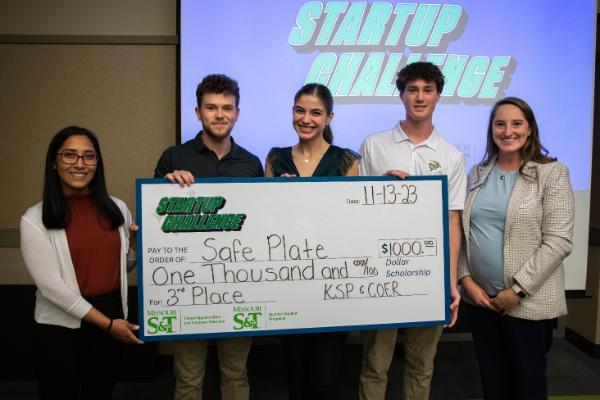 third place team for the 2023 start up challenge